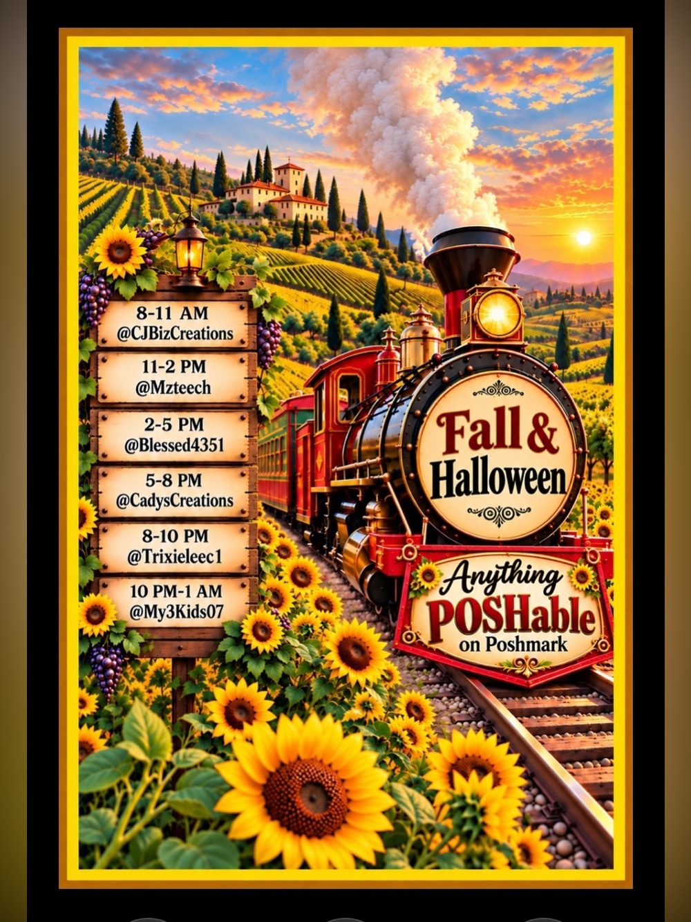 Cadyscreations is LIVE with Anything POSHable! - Picture 1 of 4
